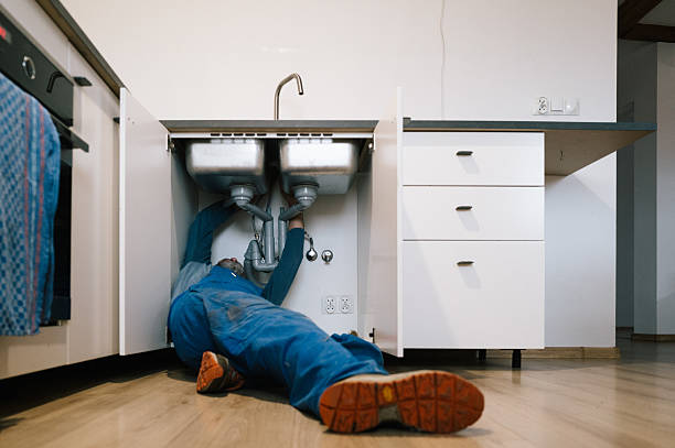 Professional Emergency Plumber technician working in Rural Valley, PA